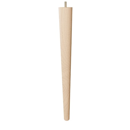 Designs Of Distinction 18" Round Tapered Leg - Hardwood 01243018MA6